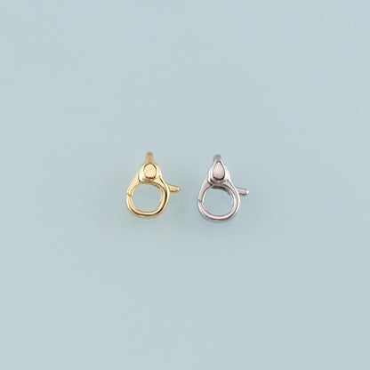 Gold Clasp,18K Gold Filled Lobster Clasp Gold Lobster Claw for DIY Jewelry Finding Necklace Bracelet