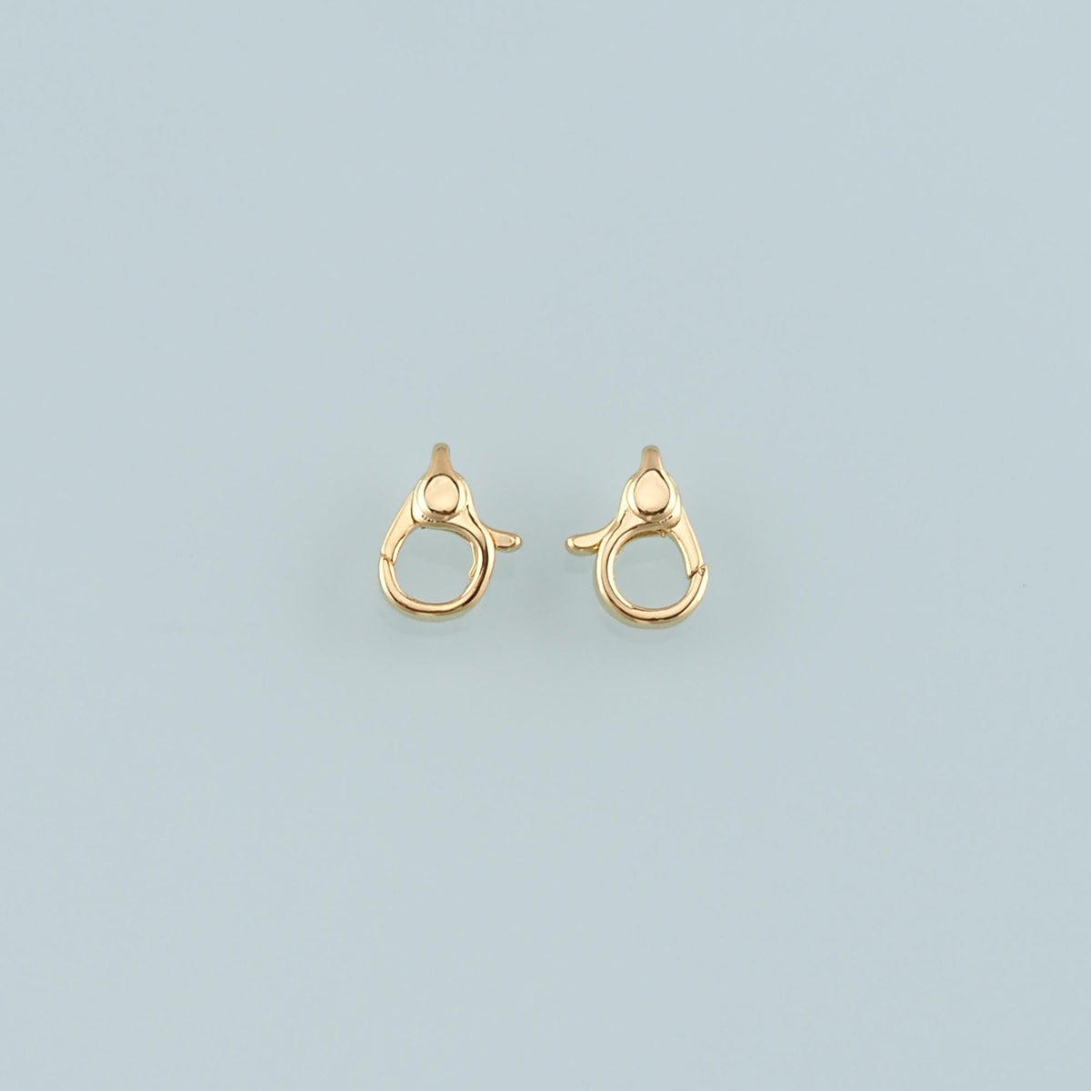 Gold Clasp,18K Gold Filled Lobster Clasp Gold Lobster Claw for DIY Jewelry Finding Necklace Bracelet