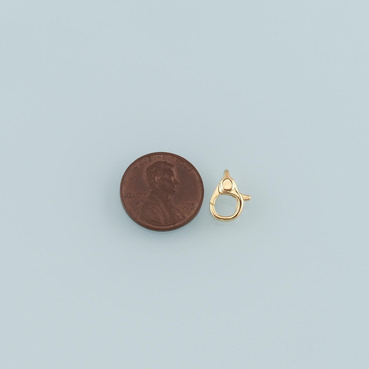 Gold Clasp,18K Gold Filled Lobster Clasp Gold Lobster Claw for DIY Jewelry Finding Necklace Bracelet