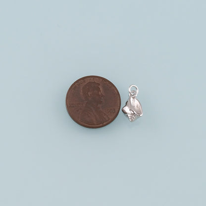 Gold Conch Charms,18K Gold Filled Shell Pendant,Conch Shell Charm Bracelet Necklace for DIY Jewelry Making Supply