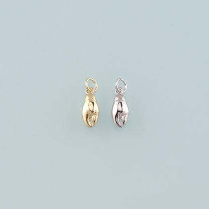 Gold Crab Claws Charms,18K Gold Filled Crab Pendant,Beach Crab Charms Bracelet Necklace for DIY Jewelry Making Supply