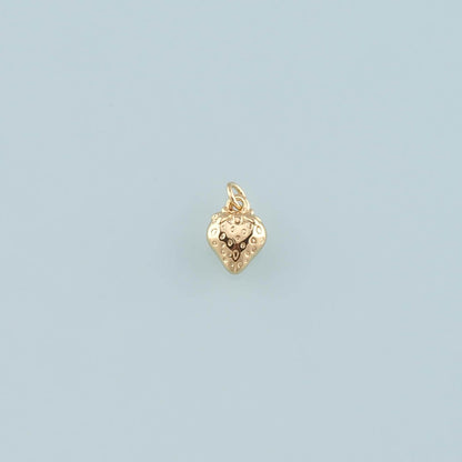 Gold Strawberry Charms,18K Gold Filled Strawberry Pendant,Fruit Charm Bracelet Necklace for DIY Jewelry Making Supply