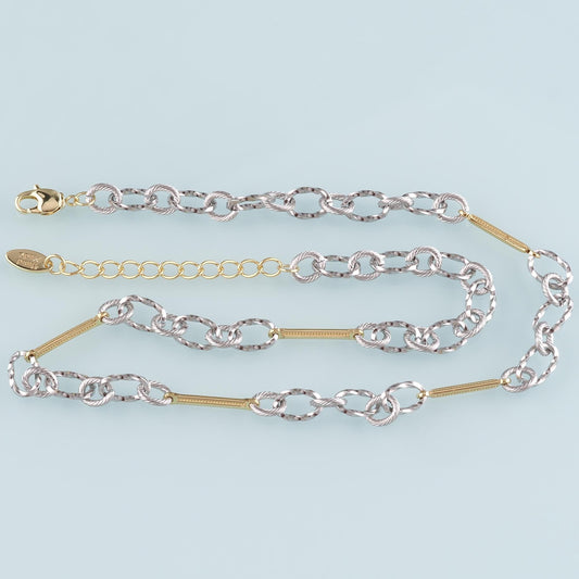 Gold Oval Chain,18K Gold Filled Twist for Necklace Bracelet DIY Jewelry Making Supply