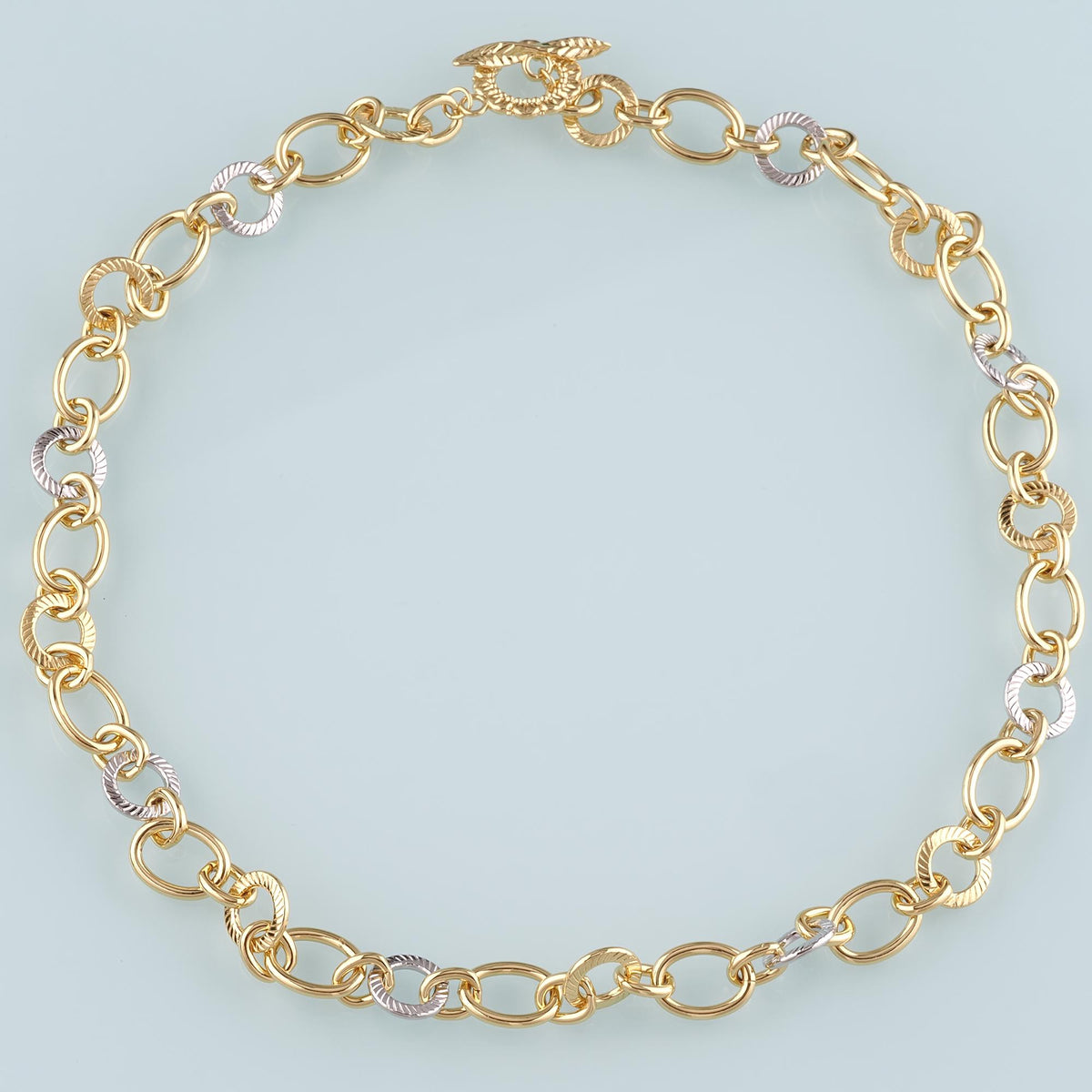 18K Gold Filled Oval Oval Chain 20 in for Jewelry Making