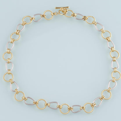 18K Gold Filled Oval Oval Chain 18 in for Jewelry Making