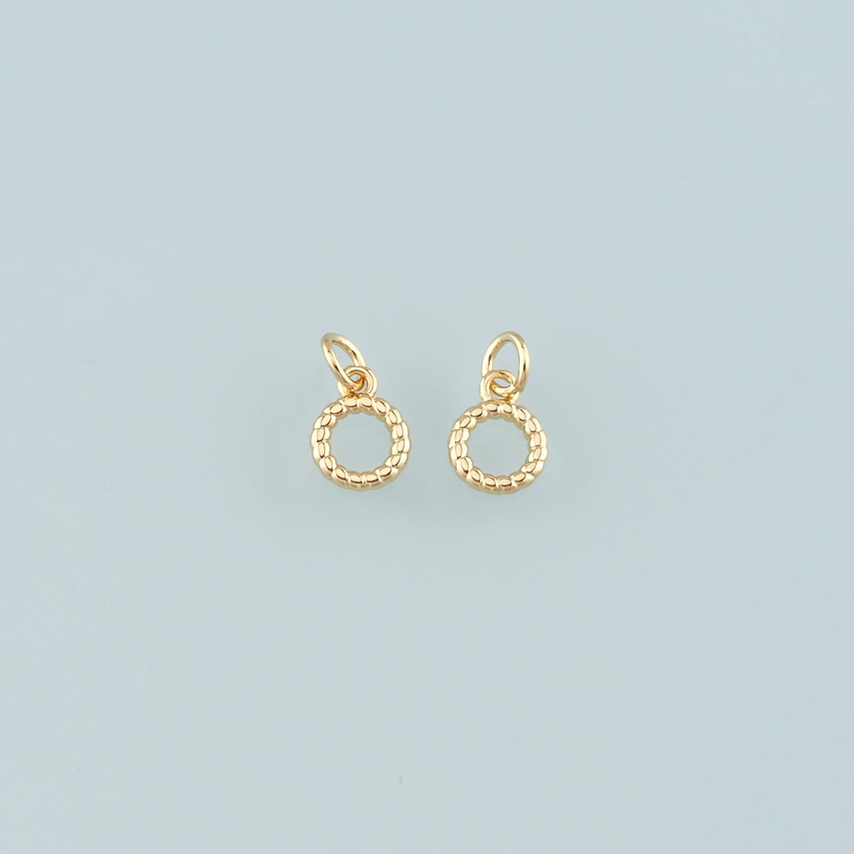 18K Gold Filled Hand Charm Pendant for Jewelry Making