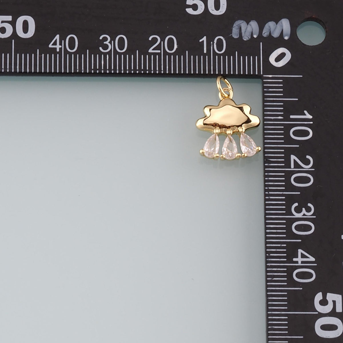 Gold Jellyfish Charms,18K Gold Filled Jellyfish Pendant,CZ Micro Pave Ocean Charm Bracelet Necklace for DIY Jewelry Making Su