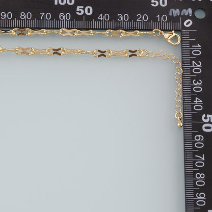 Gold Geometry Chain,18K Gold Filled Geometry for Necklace Bracelet DIY Jewelry Making Supply