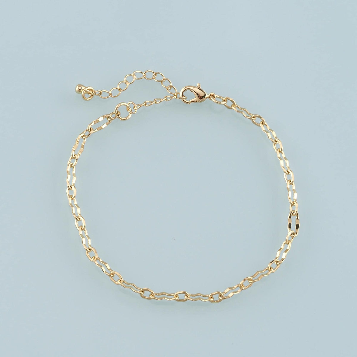 18K Gold Filled Oval Jewelry Chain 2 in for Jewelry Making
