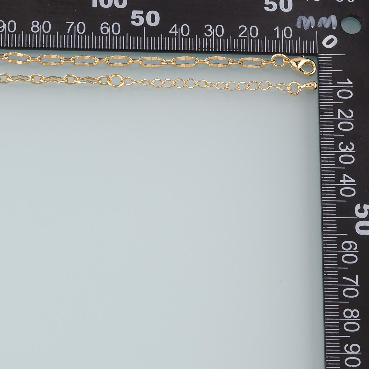 18K Gold Filled Oval Jewelry Chain 2 in for Jewelry Making