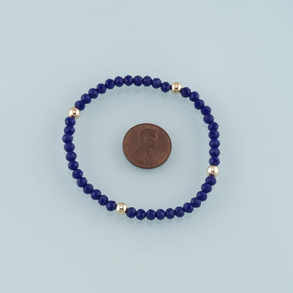 Gold Crystal Chain,18K Gold Filled Natural Stone Bracelet,Semi Finished Bracelets,Bracelets for Jewelry Making
