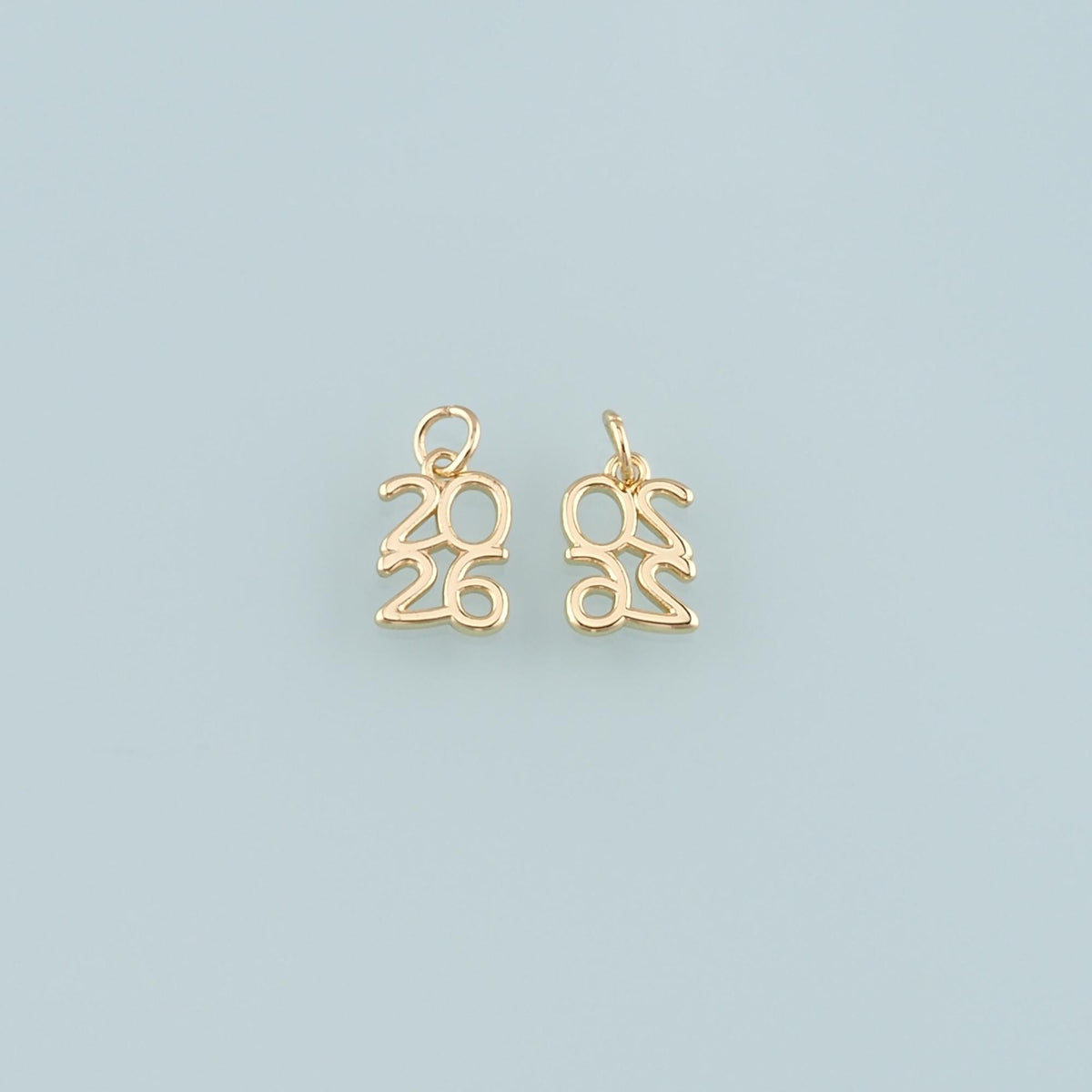 18K Gold Filled Charm Pendant for Jewelry Making