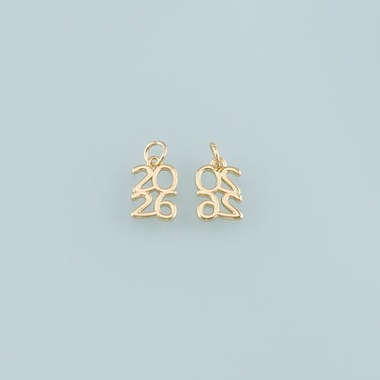 18K Gold Filled Charm Pendant for Jewelry Making