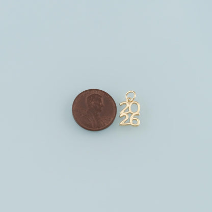 18K Gold Filled Charm Pendant for Jewelry Making