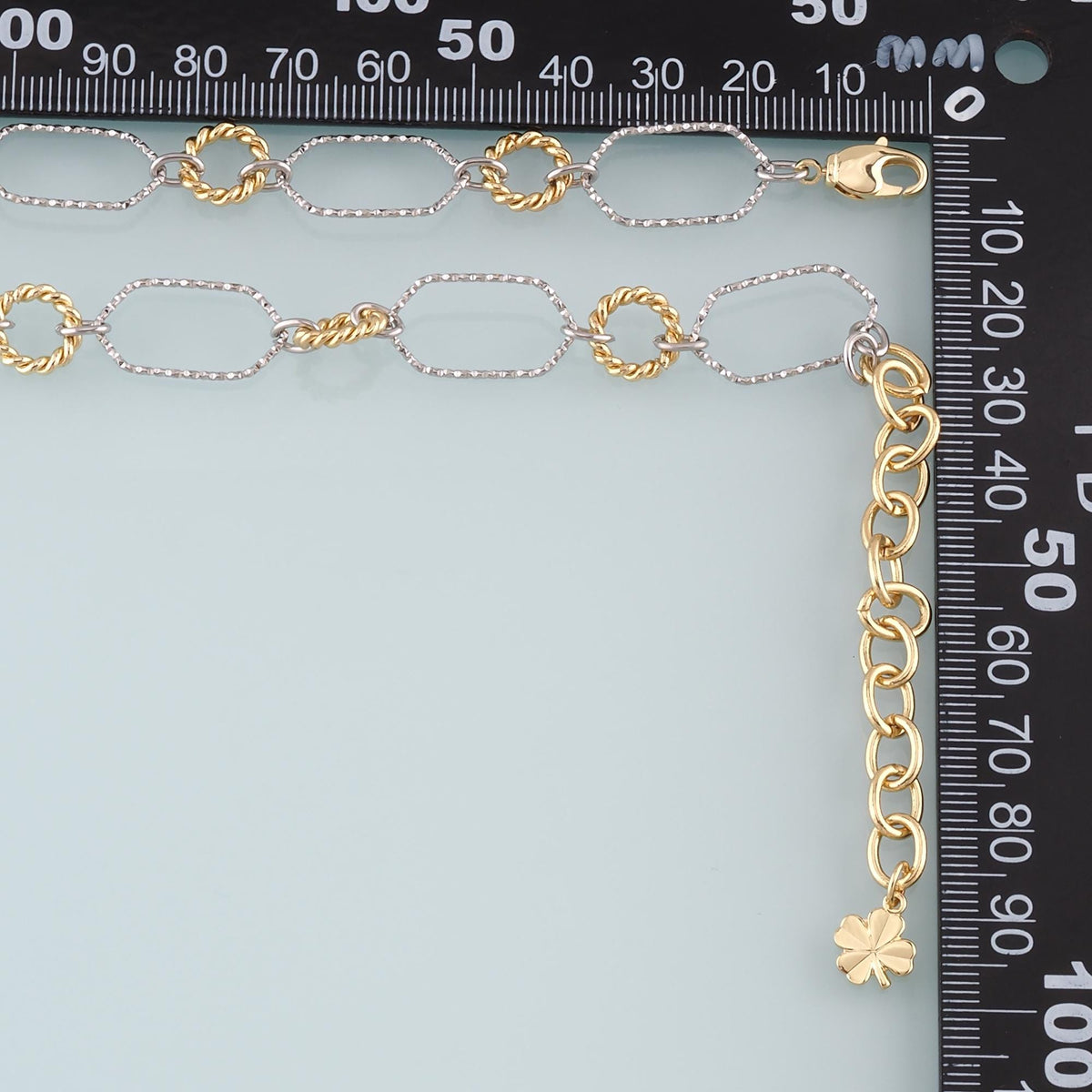 18K Gold Filled Oval Oval Chain 2 in for Jewelry Making