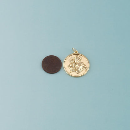 18K Gold Filled Hand Charm Pendant for Jewelry Making