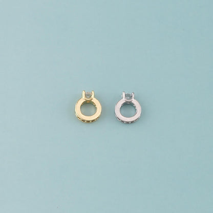 18K Gold Filled Hand Charm Pendant for Jewelry Making