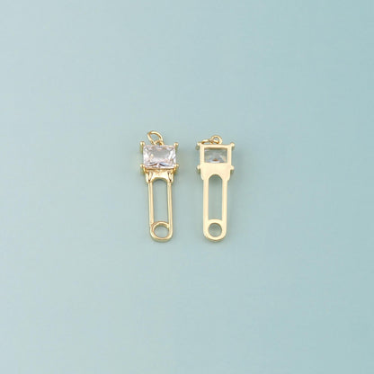 18K Gold Filled Hand Charm Pendant for Jewelry Making