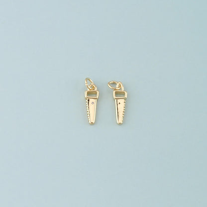 18K Gold Filled Hand Charm Pendant for Jewelry Making