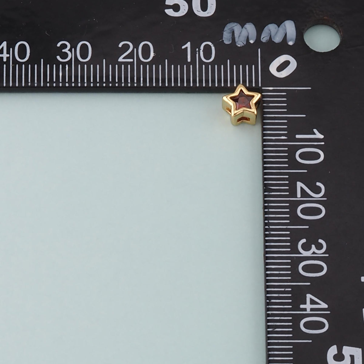 18K Gold Filled Star Spacer Beads for Jewelry Making