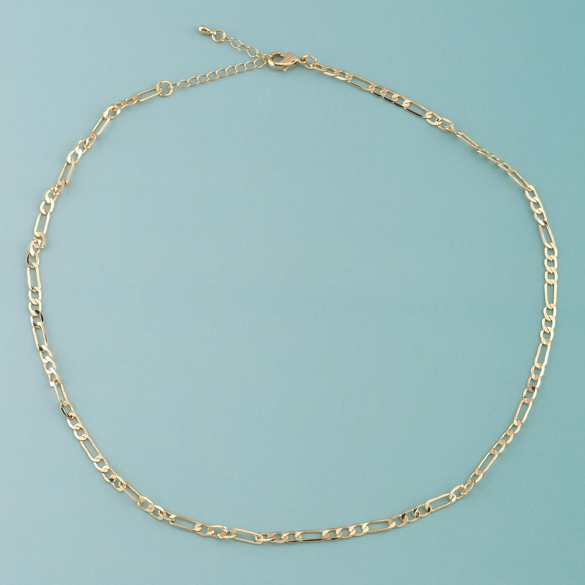 Gold Oval Chain,18K Gold Filled Paper Clip for Necklace Bracelet DIY Jewelry Making Supply