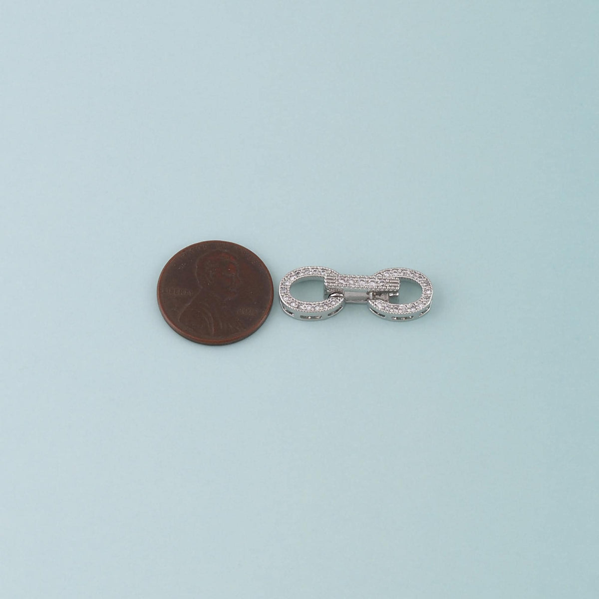 18K Gold Filled Oval Clasp,Carabiner Lock Connector for DIY Jewelry Finding Necklace Bracelet