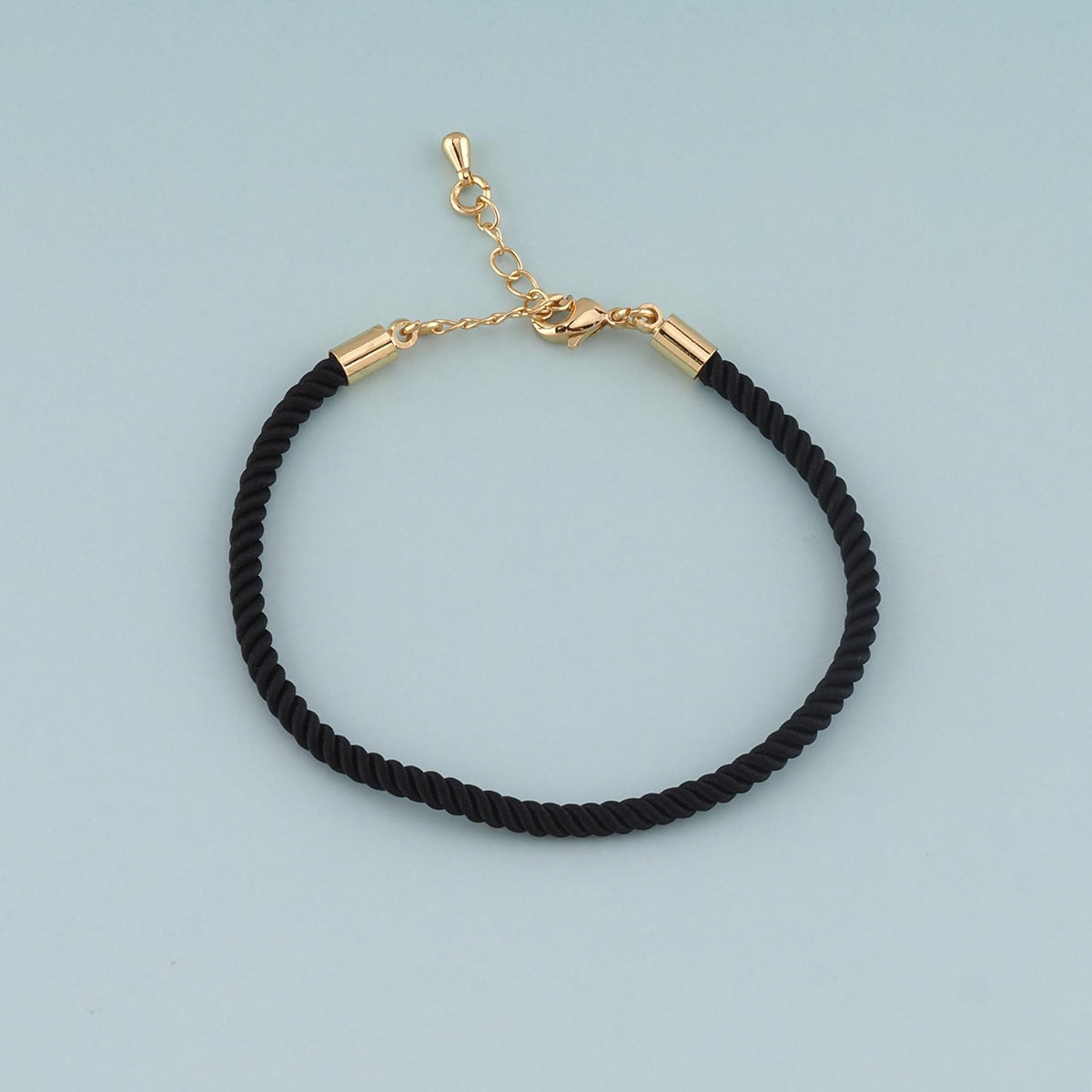 Gold Adjustable Braided rope,18K Gold Filled Braid Bracelet,Semi Finished Bracelets,Bracelets for Jewelry Making