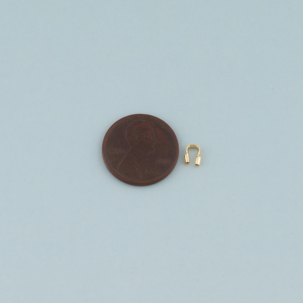 18K Gold Filled Horseshoe Tube Beads for Jewelry Making