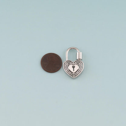 18K Gold Filled Heart Carabiner Clasp,Buckle Clasp,Carabiner Screw Clasp,Turnbuckle,for DIY Jewelry
