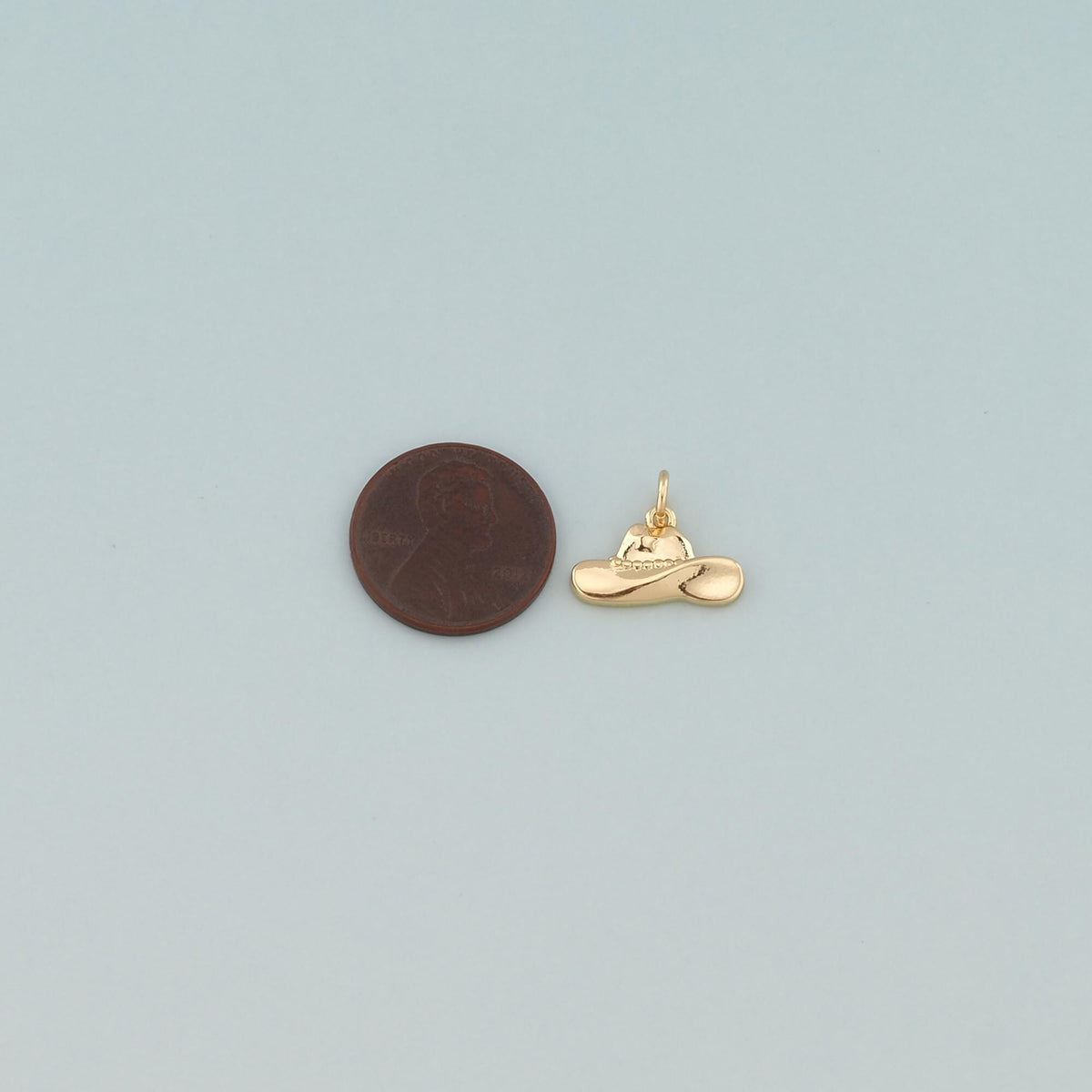 18K Gold Filled Charm Pendant for Jewelry Making