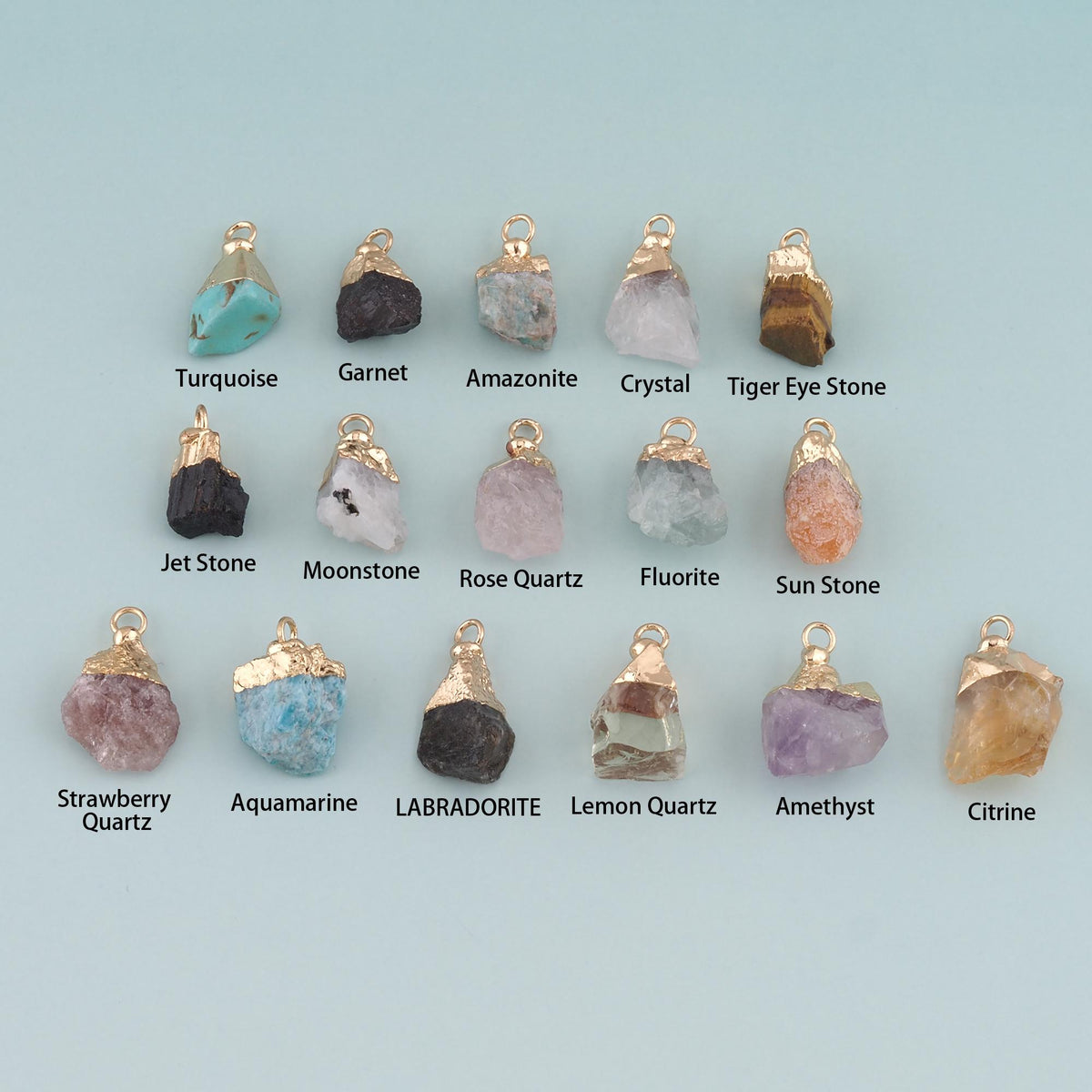 18K Gold Filled Charm Pendant for Jewelry Making