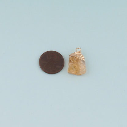 18K Gold Filled Charm Pendant for Jewelry Making