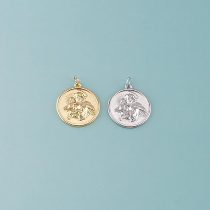 18K Gold Filled Hand Charm Pendant for Jewelry Making