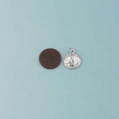 18K Gold Filled Hand Charm Pendant for Jewelry Making