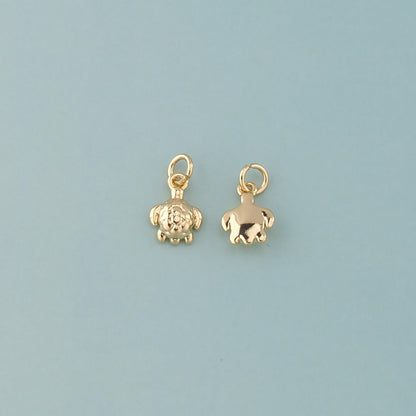 18K Gold Filled Hand Charm Pendant for Jewelry Making