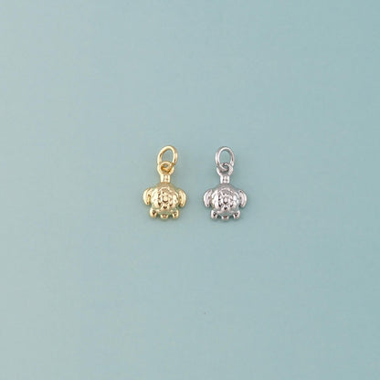 18K Gold Filled Hand Charm Pendant for Jewelry Making