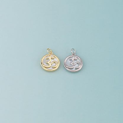 18K Gold Filled Hand Charm Pendant for Jewelry Making
