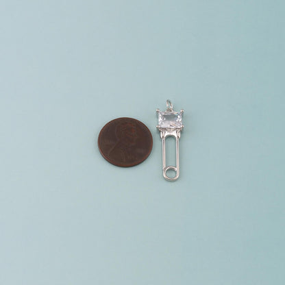 18K Gold Filled Hand Charm Pendant for Jewelry Making
