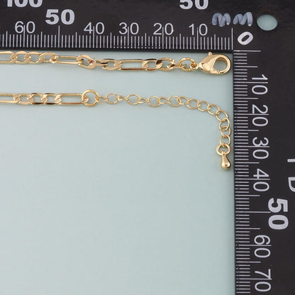 Gold Oval Chain,18K Gold Filled Paper Clip for Necklace Bracelet DIY Jewelry Making Supply