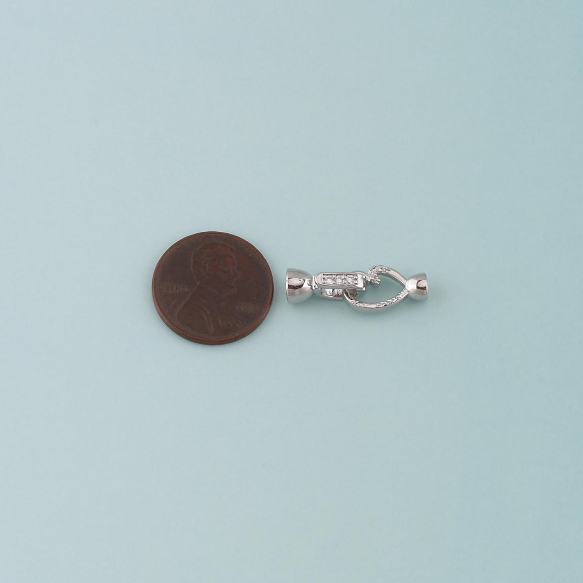 18K Gold Filled Heart Charm Pendant for Jewelry Making