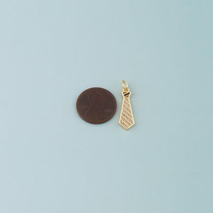 18K Gold Filled Hand Enamel Charm Pendant for Jewelry Making