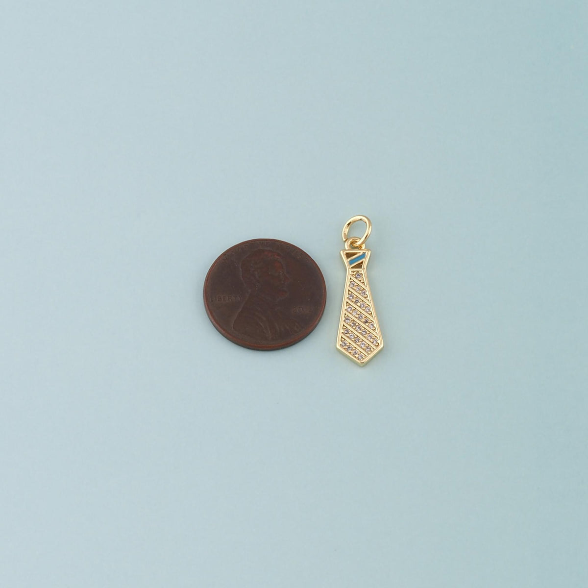 18K Gold Filled Hand Enamel Charm Pendant for Jewelry Making