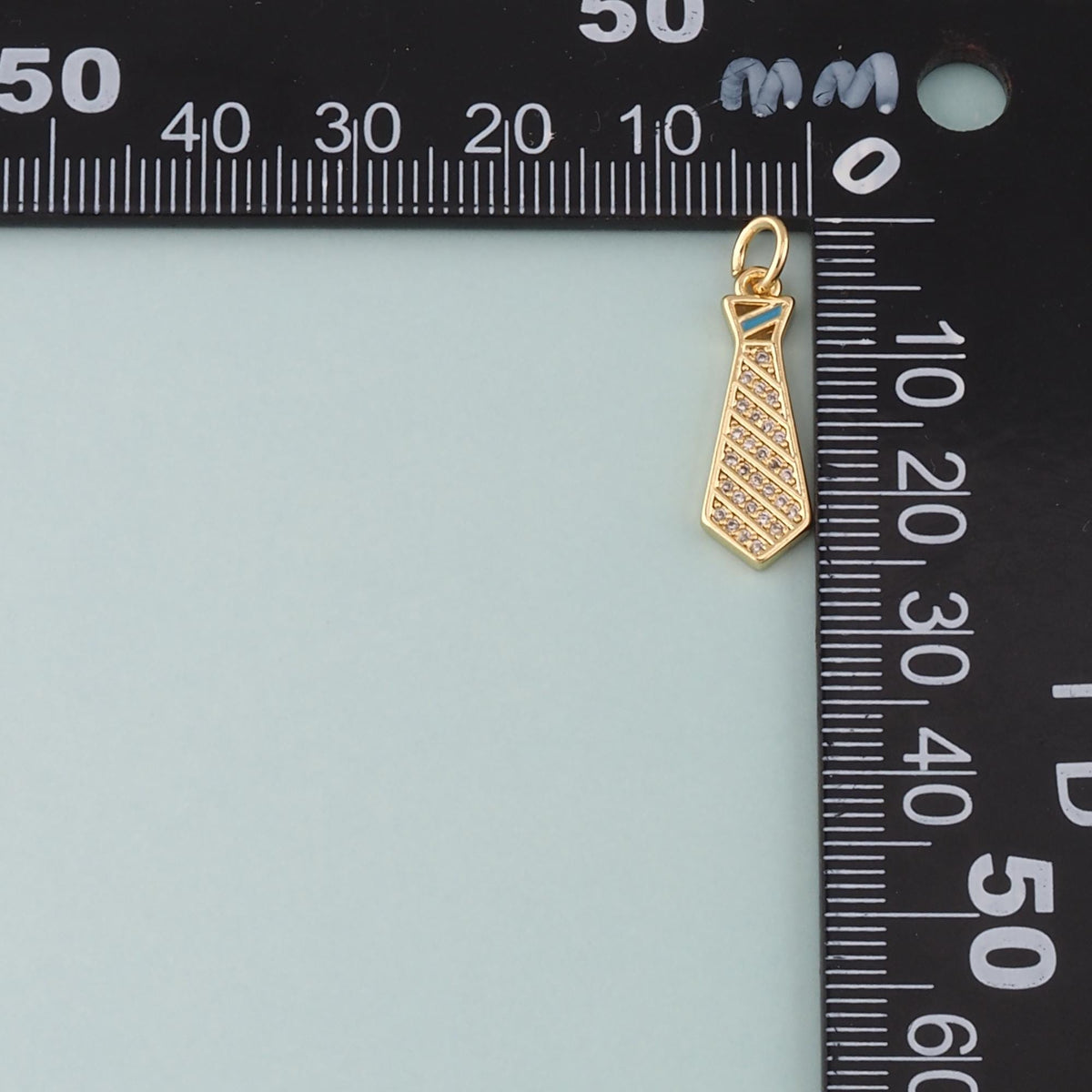 18K Gold Filled Hand Enamel Charm Pendant for Jewelry Making