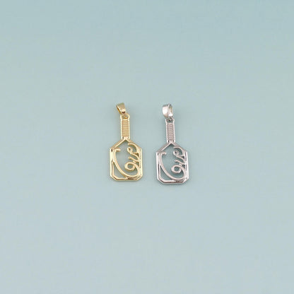 18K Gold Filled Hand Charm Pendant for Jewelry Making