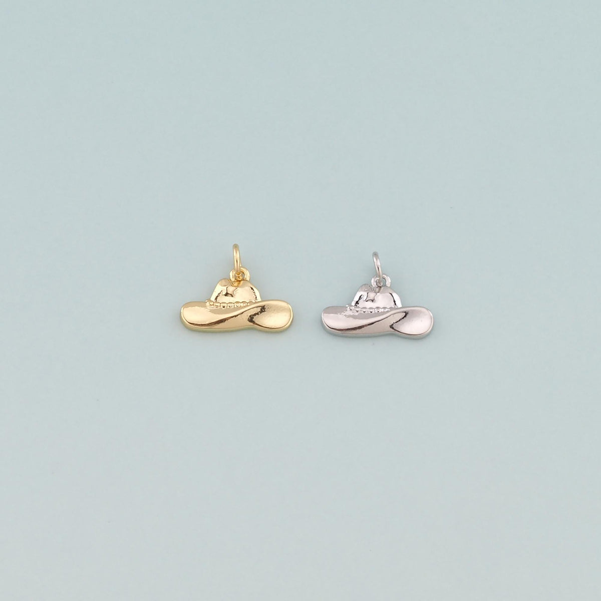 18K Gold Filled Charm Pendant for Jewelry Making