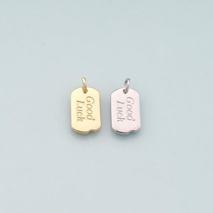 18K Gold Filled Hand Charm Pendant for Jewelry Making