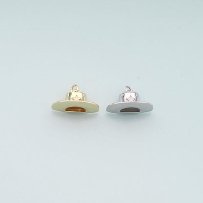 18K Gold Filled Charm Pendant for Jewelry Making
