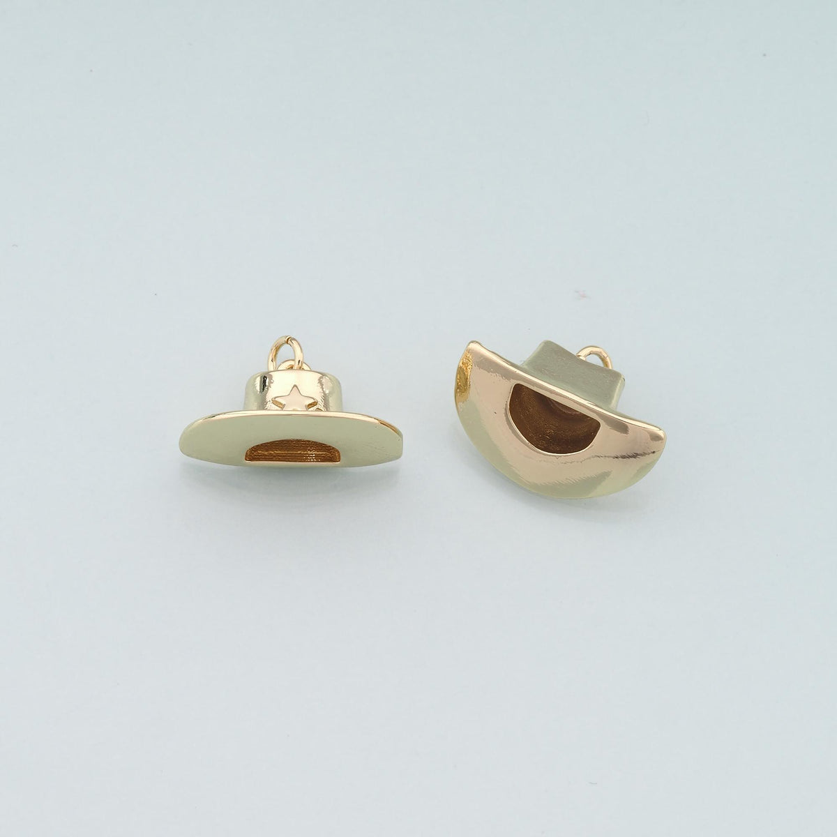 18K Gold Filled Charm Pendant for Jewelry Making