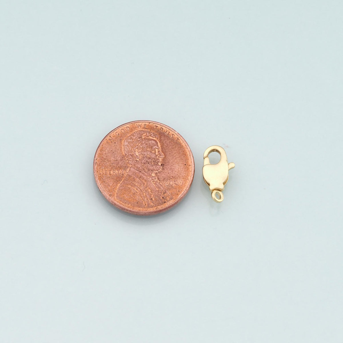 Gold Clasp,18K Gold Filled Lobster Clasp Gold Lobster Claw for DIY Jewelry Finding Necklace Bracelet