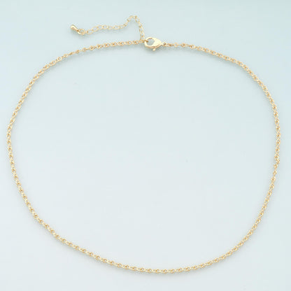 Gold Geometry Chain,18K Gold Filled Geometry for Necklace Bracelet DIY Jewelry Making Supply
